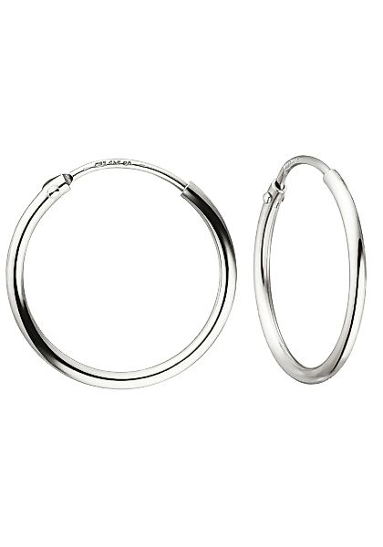 JOBO Paar Creolen "Ohrringe 19 mm", 925 Silber günstig online kaufen