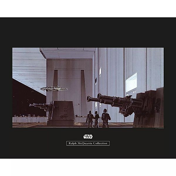 Komar Wandbild Star Wars Classic RMQ Death Star Ha Star Wars - Classic B/L: günstig online kaufen