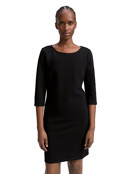 TOM TAILOR Denim Shirtkleid Ohne Taschen Sommerkleid in Struktur-Optik und günstig online kaufen