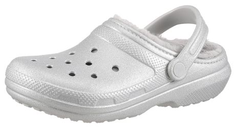 Crocs Classic Fuzz Lined Glitter Clog günstig online kaufen