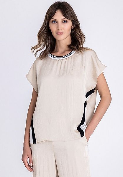 TUZZI T-Shirt mit Rippkragen günstig online kaufen