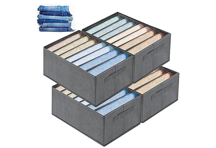 CALIYO Aufbewahrungsbox 2-Tlg Kleiderschrank Organizer Aufbewahrungsbox Sch günstig online kaufen