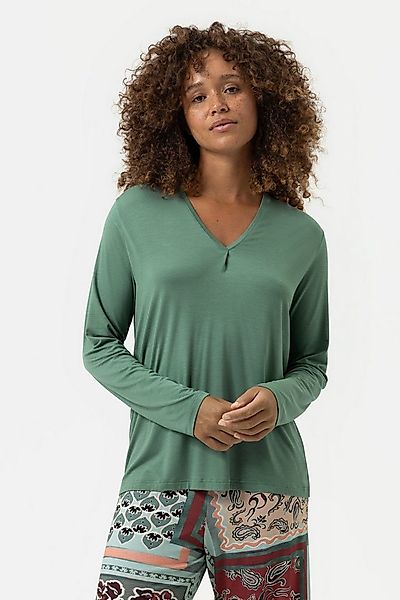 Mey Pyjamaoberteil Serie Pure Chic Uni (1-tlg) Classic Longsleeve, Premium- günstig online kaufen