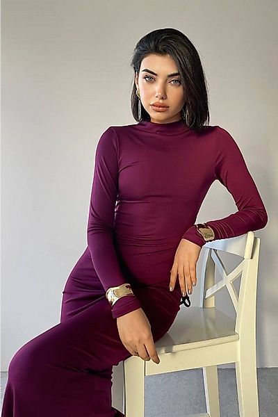 WOMAN VISION Abendkleid Midi-Abendkleid mit Schlitz günstig online kaufen