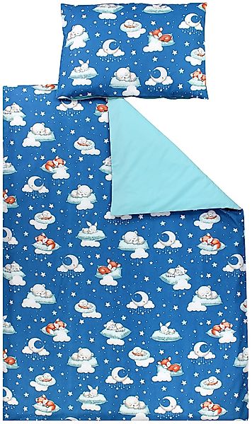 TupTam Kinderbettwäsche TupTam Kinder Bettwäsche Gemustert 2-Teilig Wendebe günstig online kaufen