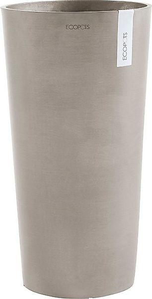 ECOPOTS Blumentopf AMSTERDAM MID HIGH Taupe, BxTxH: 34x34x66 cm günstig online kaufen