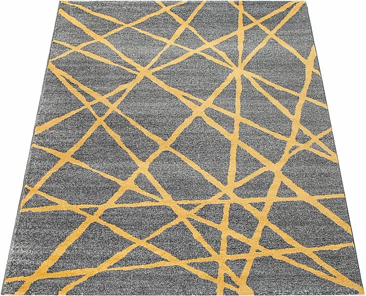 Paco Home Teppich "Pattern 127" rechteckig 15 mm Höhe Kurzflor, modernes De günstig online kaufen