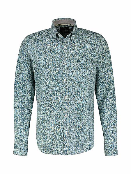 LERROS Langarmhemd "Langarmhemd mit Stretchanteil, floral bedruckt" günstig online kaufen