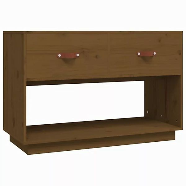 furnicato TV-Schrank Honigbraun 90x40x60 cm Massivholz Kiefer (1-St) günstig online kaufen