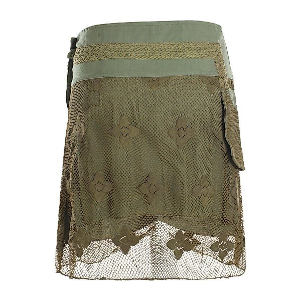 Vishes Wickelrock Mini Lagen Wickelrock Spitzenrock günstig online kaufen