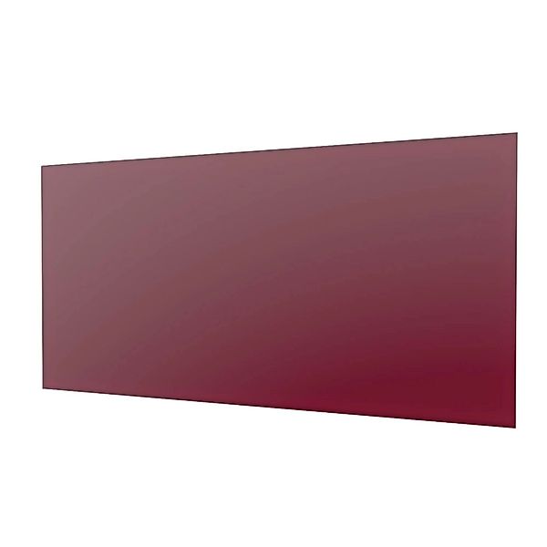 Fenix Infrarotheizung ECOSUN Glasheizung 600W 118,5 x 58,5 x 3,9cm Weinrot günstig online kaufen