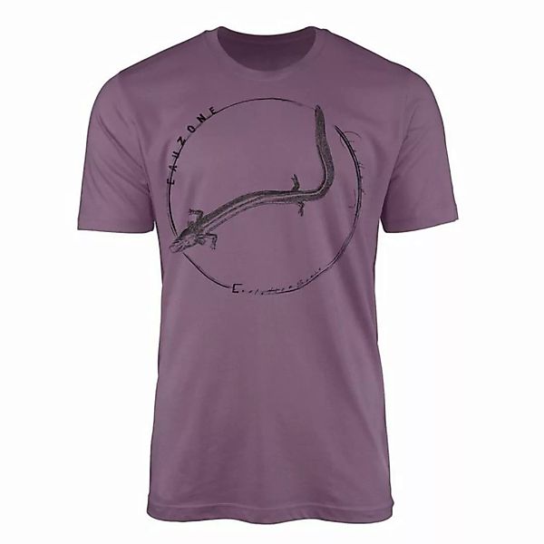 Sinus Art T-Shirt Evolution Herren T-Shirt Grottenolm günstig online kaufen