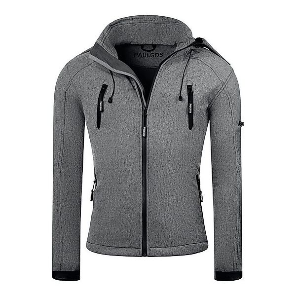 PAULGOS Softshelljacke Herren Softshell Jacke Outdoor Funktionsjacke günstig online kaufen