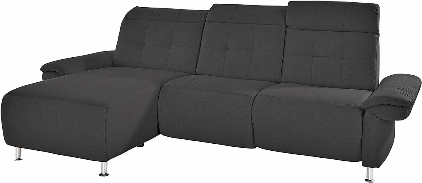 Places of Style Ecksofa »Manhattan L-Form«, 2 Sitze mit elektrischer Relaxf günstig online kaufen