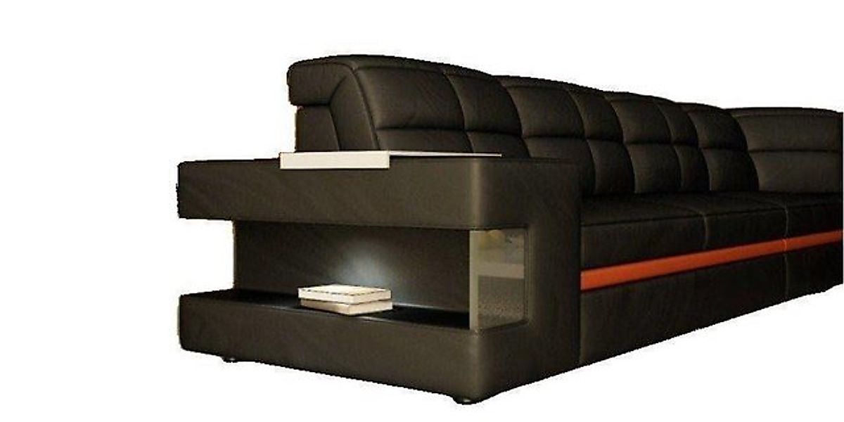 JVmoebel Ecksofa Ledersofa Designersofa Couch Polster Sofa Eckgarnitur mit günstig online kaufen
