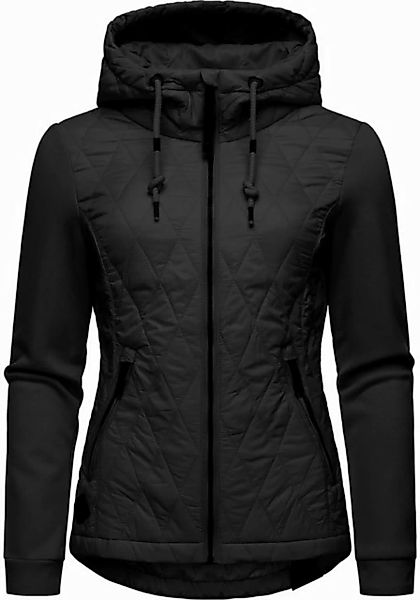 Ragwear Outdoorjacke Lucinda Steppjacke aus modernem Materialmix mit Kapuze günstig online kaufen