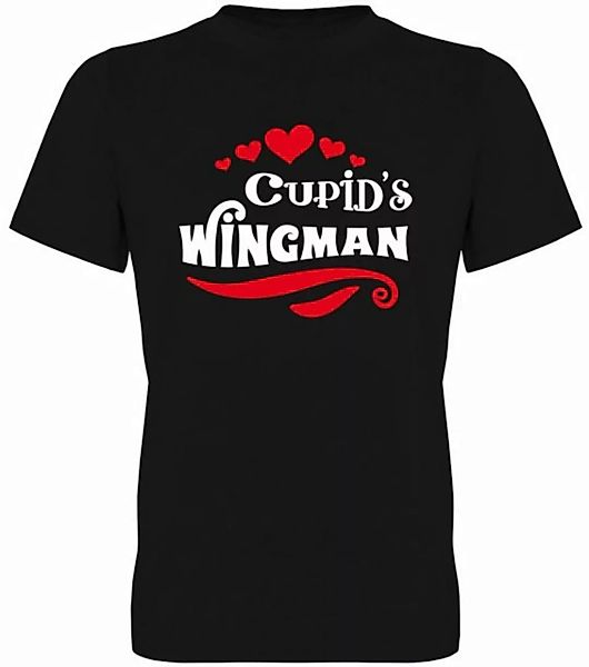 G-graphics T-Shirt Cupid´s wingman Herren T-Shirt, mit trendigem Frontprint günstig online kaufen