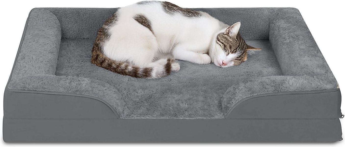 Aspero Tierbett Katzenbett Kotka, 100 % Polyester, Kuschelbett für Katzen m günstig online kaufen