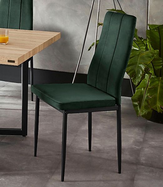 INOSIGN Esszimmerstuhl »Remus«, (Set), 2 St., Samtvelours, im 1er,2er und 4 günstig online kaufen