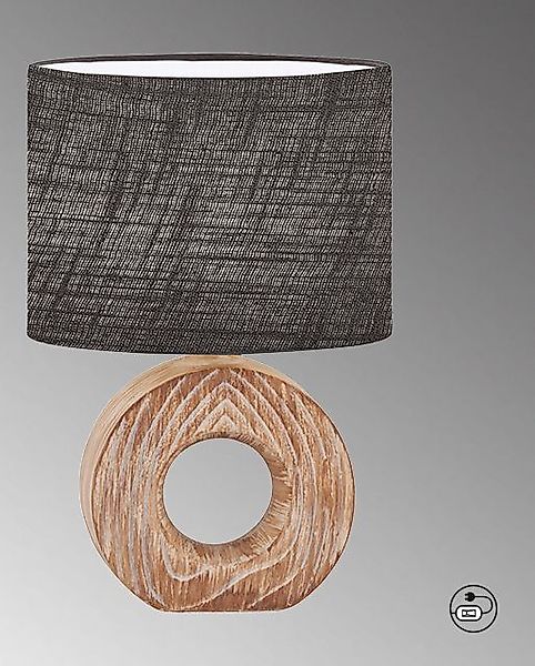FISCHER & HONSEL Tischleuchte Hanke, Ein-/Ausschalter, günstig online kaufen