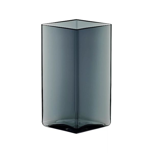 iittala - Ruutu Vase 115x180mm - grau/rautenförmig/LxBxH 11,5x11,5x18cm/Han günstig online kaufen