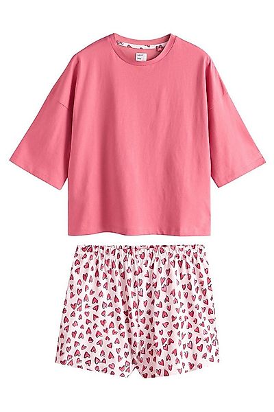 Next Pyjama Kurze Baumwollpyjamas (2 tlg) günstig online kaufen