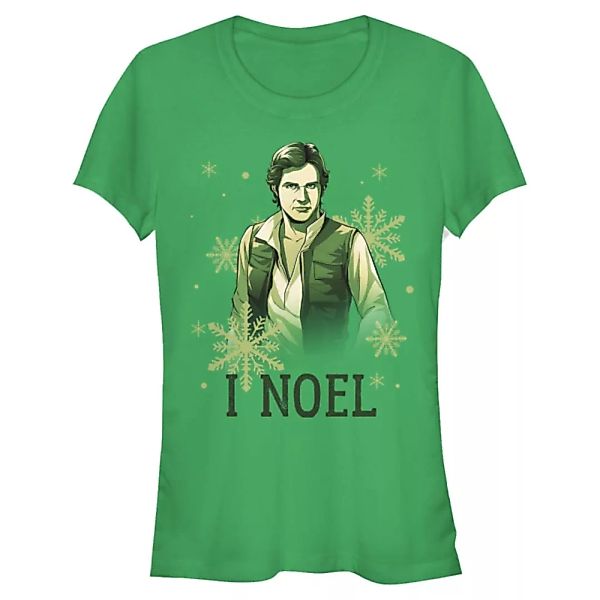 Star Wars - Han Solo I Noel - Weihnachten - Frauen T-Shirt günstig online kaufen