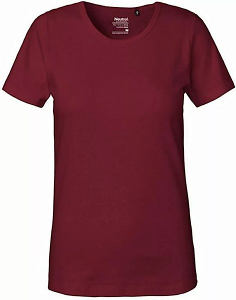 Neutral Rundhalsshirt Damen Interlock T-Shirt / 100% Fairtrade Baumwolle günstig online kaufen