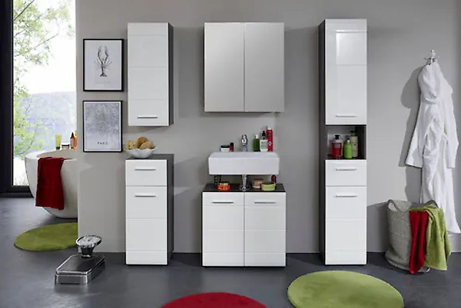 welltime Badmöbel-Set »Sovana« Set, 5 Stk. tlg. günstig online kaufen