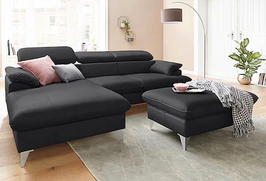 COTTA Polstergarnitur »Caluso L-Form«, (2 tlg.), Set bestehend aus: Ecksofa günstig online kaufen