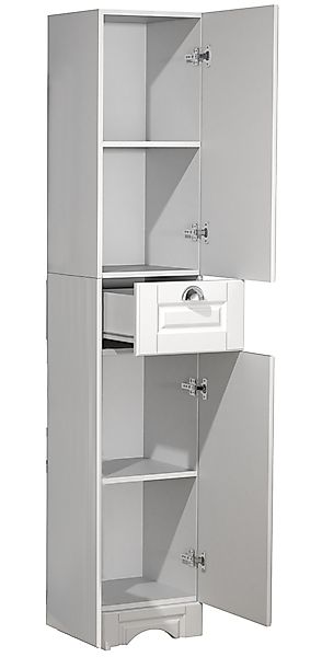 VCM Hochschrank "VCM Holz Badezimmerschrank  Badmöbel  Badschrank  Badezimm günstig online kaufen