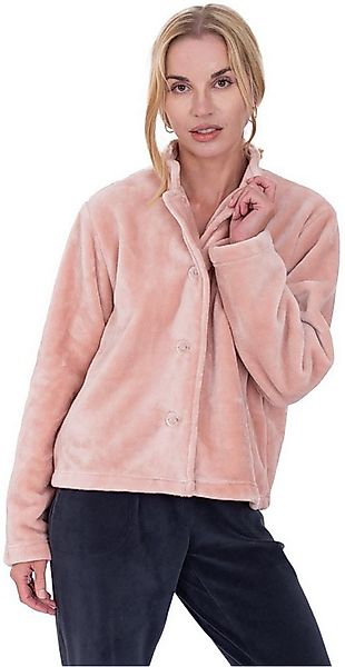 Wewo fashion Damenbademantel 6603, Kurzform, Wellsoft-Microfaser, Stehkrage günstig online kaufen