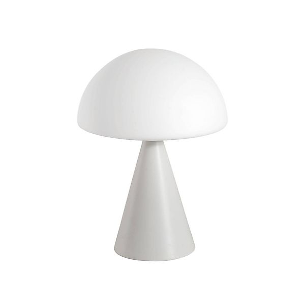 LED-Tischlampe Blip, weiß, Glas, CCT, Touchdimmer günstig online kaufen
