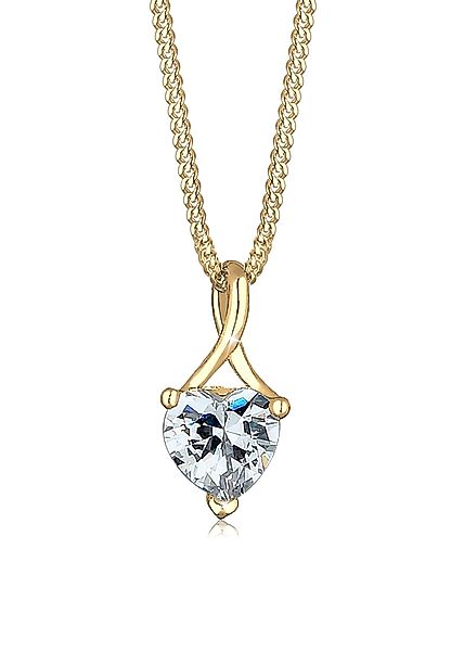 Elli Premium Kette mit Anhänger Herz günstig online kaufen