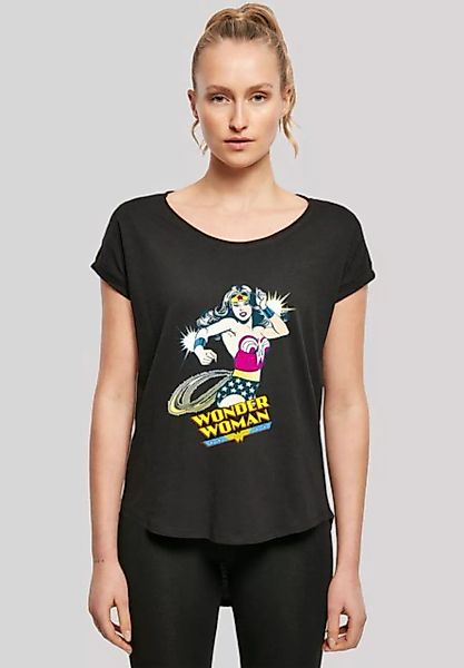 F4NT4STIC T-Shirt Long Cut T-Shirt 'DC Comics Wonder Woman Vintage Lasso' P günstig online kaufen