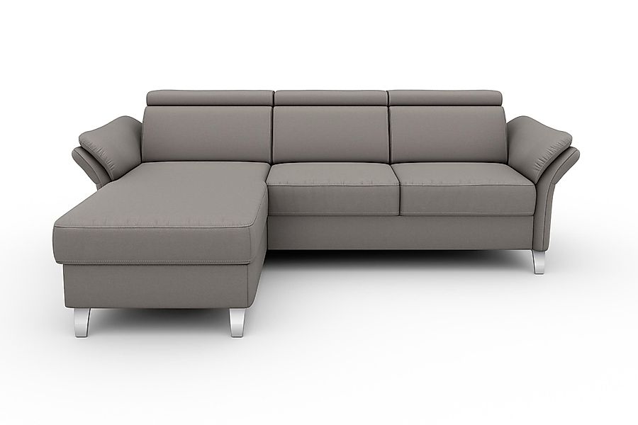 sit&more Ecksofa Vincenzo L-Form, inklusive Kopfteilverstellung, günstig online kaufen
