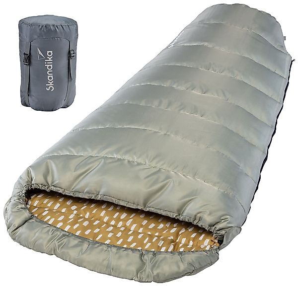 Skandika Mumienschlafsack Vegas Schlafsack XXL, Reißverschluss: günstig online kaufen