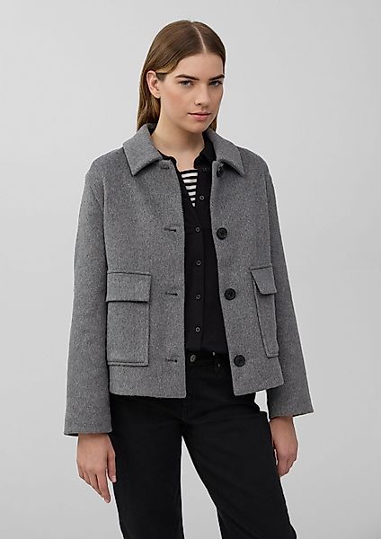 s.Oliver Funktionsjacke Outdoor-Jacke Jacke aus Wollmix günstig online kaufen
