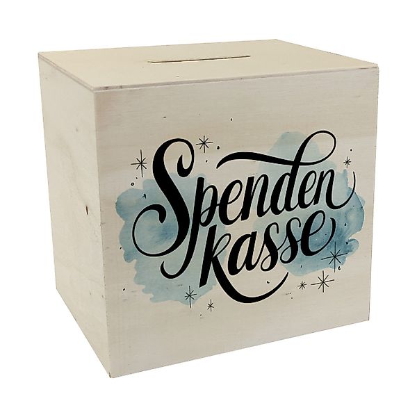 speecheese Spardose Spendenkasse Aquarell-Illustration Spardose aus günstig online kaufen