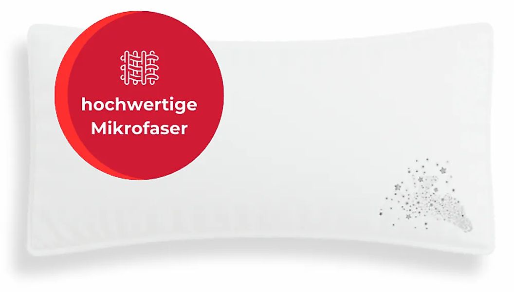 OTTO home Microfaserkissen "Baca, Kopfkissen 40x80 cm und 80x80 cm" Füllung günstig online kaufen