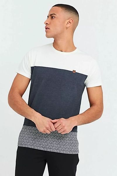 Indicode T-Shirt IDRemmond T-Shirt im Colorblock-Look günstig online kaufen