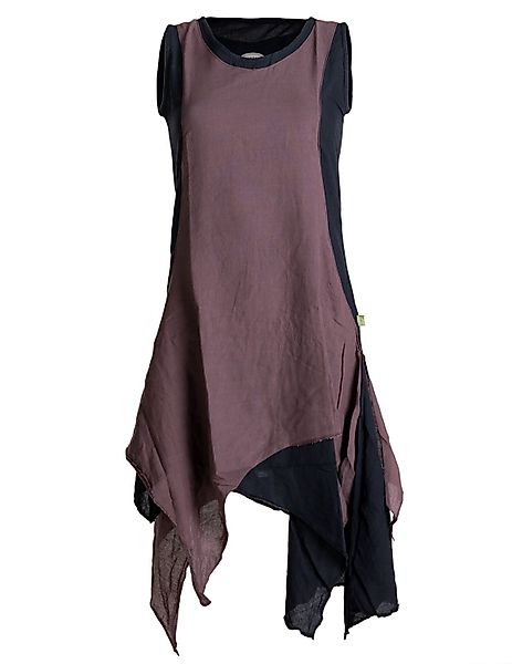 Vishes Sommerkleid Ärmelloses Lagenlook Kleid handgewebte günstig online kaufen
