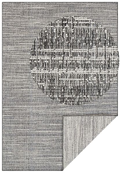 ELLE DECORATION Teppich »Mèlange Wendeteppich«, rechteckig, 5 mm Höhe, Flac günstig online kaufen