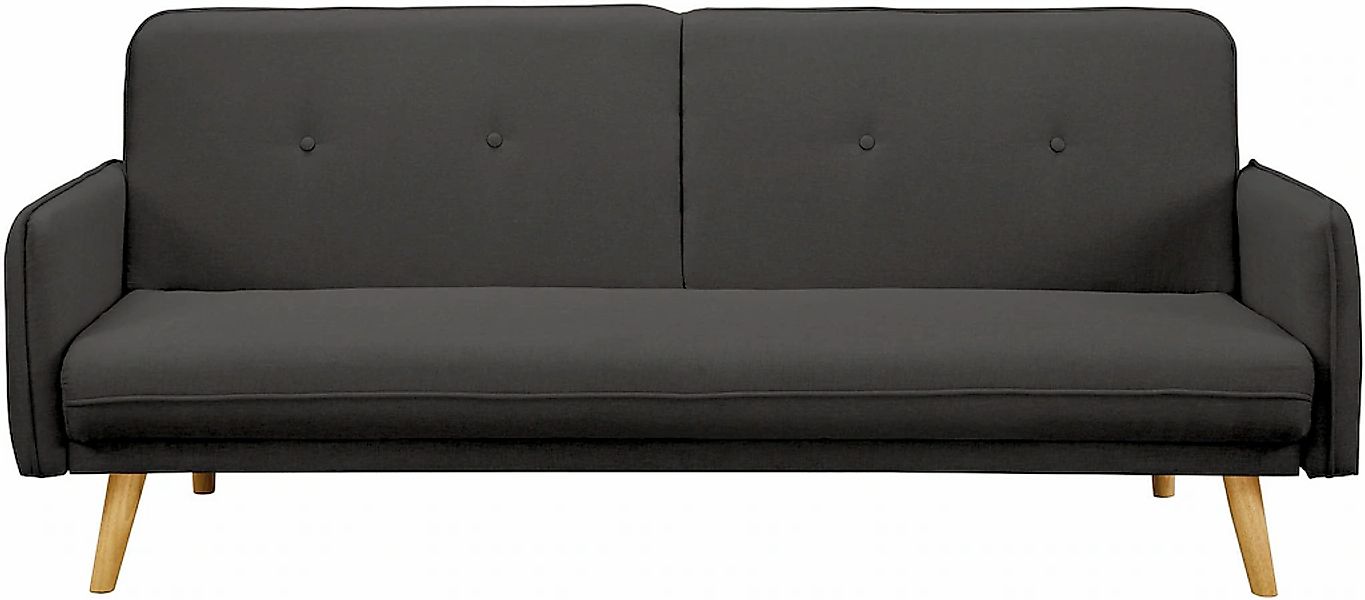 SalesFever Schlafsofa "Linköping, 3-Stizer, Sofa", mit Knopfheftung im Rück günstig online kaufen