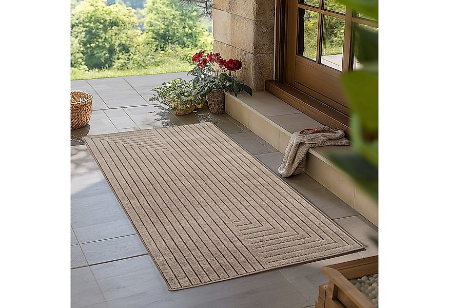 Teppium Teppich Skandinavischer 3D-Teppich, Rechteckig, Höhe: 5 mm, Indoor günstig online kaufen