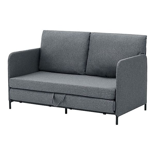 en.casa Schlafsofa, »Soini« mit Liegefunktion 2-Sitzer günstig online kaufen