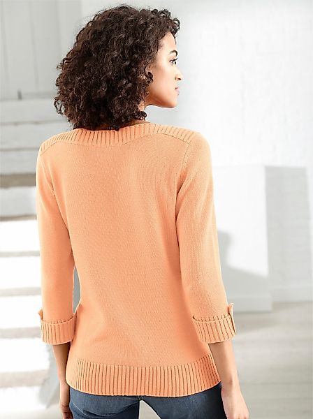 Witt Strickpullover 3/4 Arm-Pullover günstig online kaufen