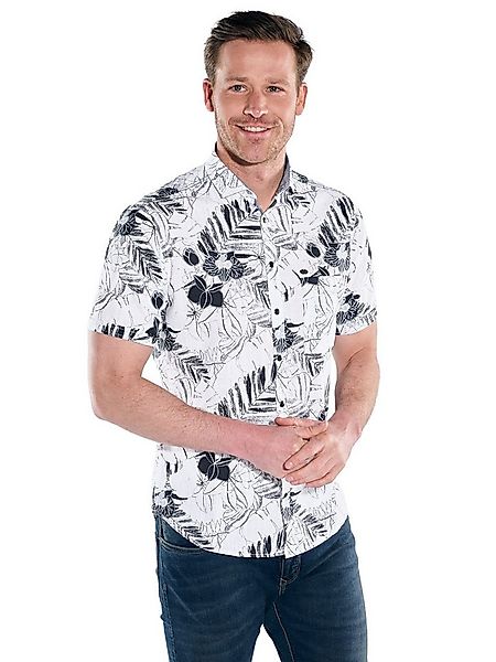 Engbers Kurzarmhemd Herren Hemd kurzarm, Saphirblau günstig online kaufen