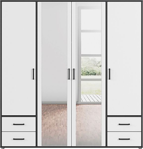 rauch Drehtürenschrank »Voyager«, (in 3 verschiedenen Ausstattungen BASIC/C günstig online kaufen