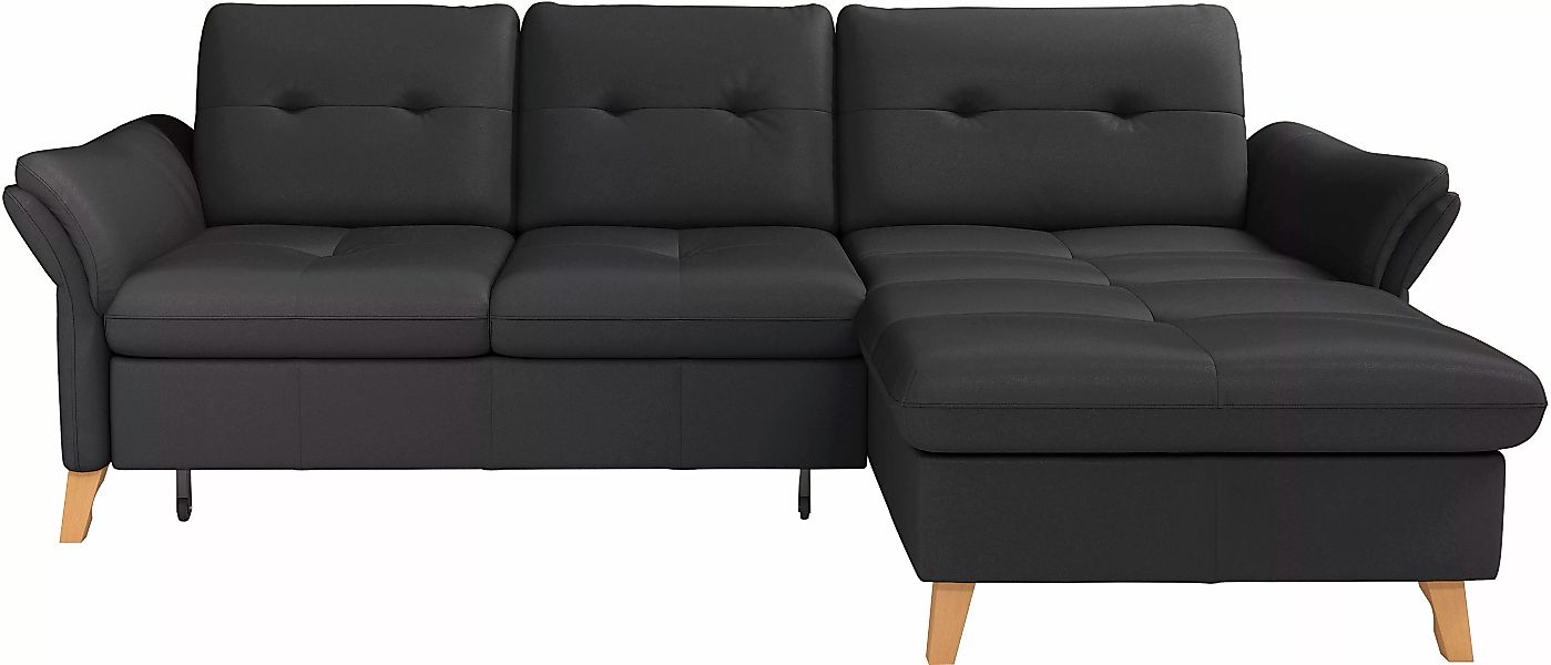 sit&more Ecksofa "Göteborg", Sitztiefenverstellung und Federkern, wahlweise günstig online kaufen